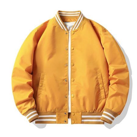 Men's Color-Blocked Baseball Jacket